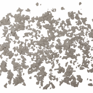 Płatki dekoracyjne do żywic 1kg | Alchimica - Neutral grey/szary