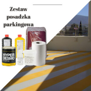 Zestaw do hydroizolacji parkingu zewnętrznego 15m² | Alchimica