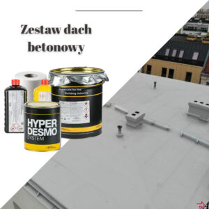 zestaw z żywicą na dach betonowy