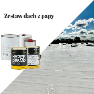 zestaw dach z papy z żywicami Hyperdesmo