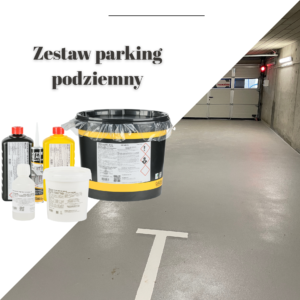 zestaw parking podziemny z żywicami Hyperdesmo