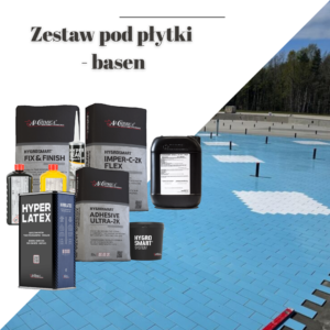 zestaw pod płytki ceramiczne - basen z żywicami Hyperdesmo
