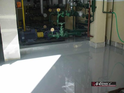 realizacje z wykonaniem membran Hyperdesmo: hydroizolacja posadzek poliuretanowych