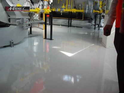 realizacje z wykonaniem membran Hyperdesmo: hydroizolacja posadzek poliuretanowych