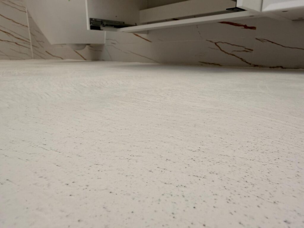 mikrocement - realizacja łazienki