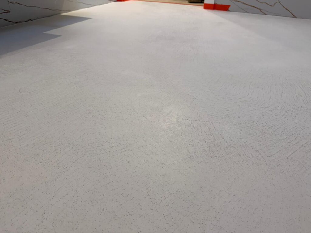 mikrocement - realizacja łazienki