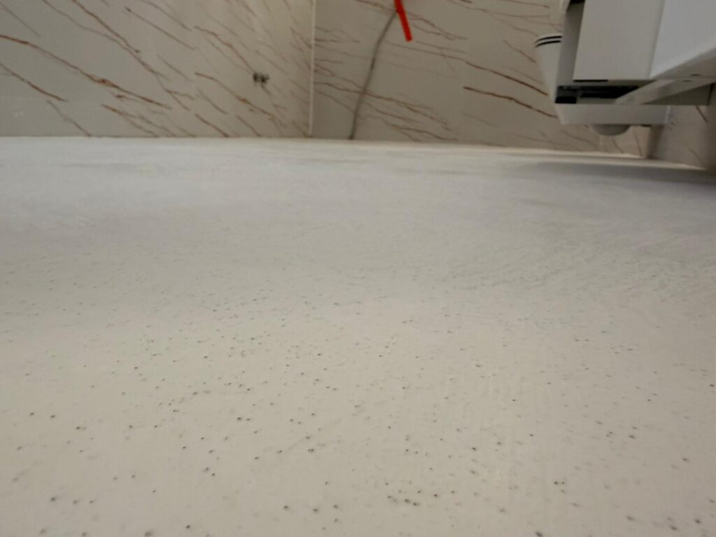 mikrocement - realizacja łazienki