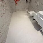 mikrocement - realizacja łazienki