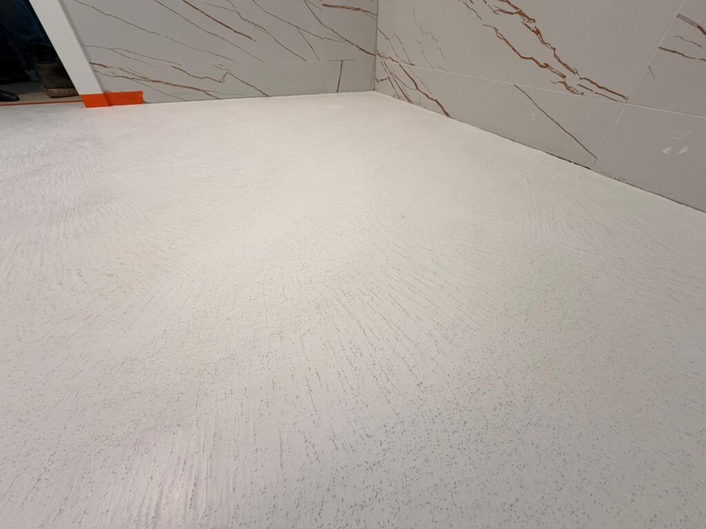 mikrocement - realizacja łazienki