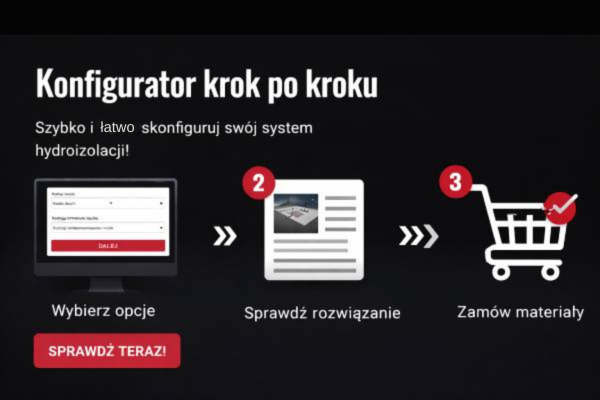konfigurator systemów do hydroizolacji