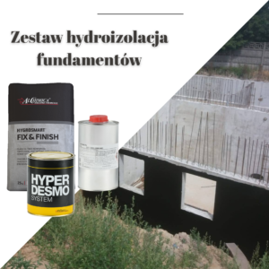 hydroizolacja fundamentów - zestaw
